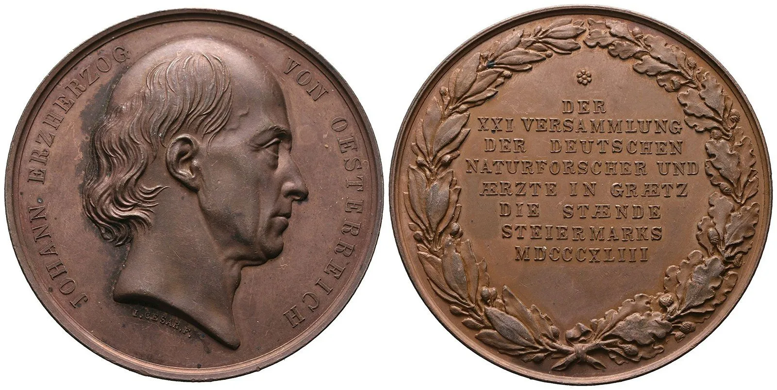 Arcivévoda Johann, 1782 - 1859, kancléř 1848 - 1849 — 1