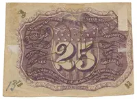 USA, 25 Cents 1863, P.103 - fotografie 2
