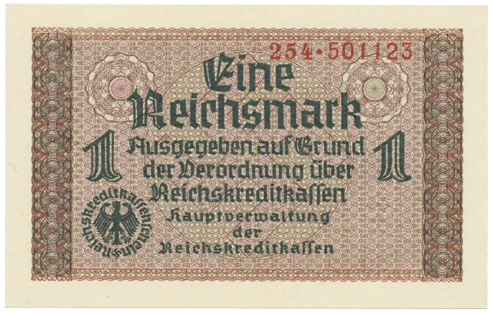 Německo - okupační, 1 Reichsmark (1939~1944), Ro.551a