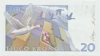 Švédsko, 20 Kronor 1991, P.61a - fotografie 2