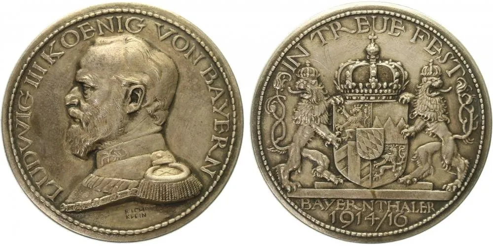 Bavorsko, Ludwig III., 1913 - 1918 — 1