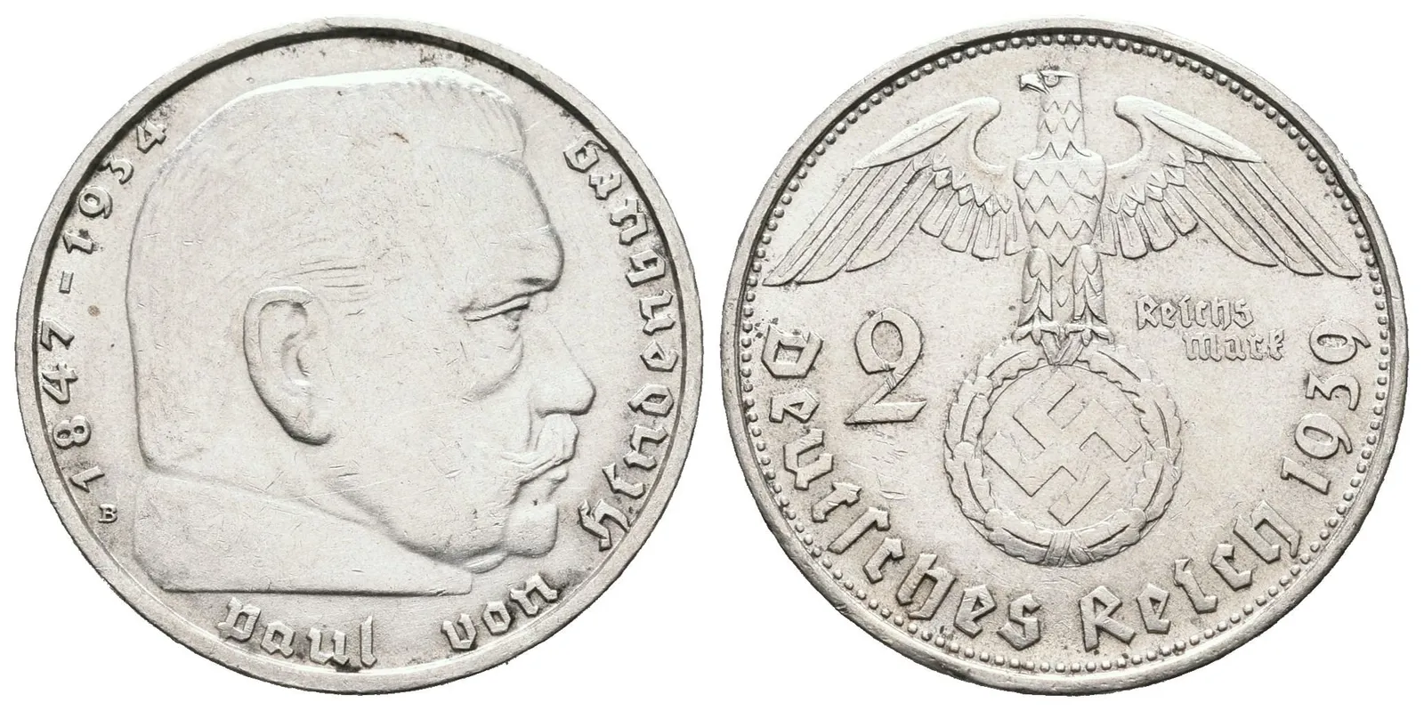 III. říše, 2 Marka 1939 B