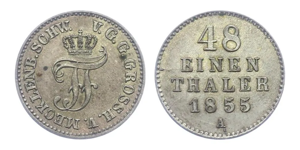 Mecklenburg - Schwerin, Friedrich Franz II., 1842 - 1883 — 1