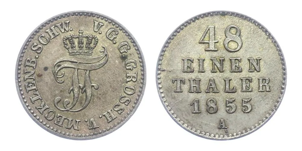 Mecklenburg - Schwerin, Friedrich Franz II., 1842 - 1883 — 1