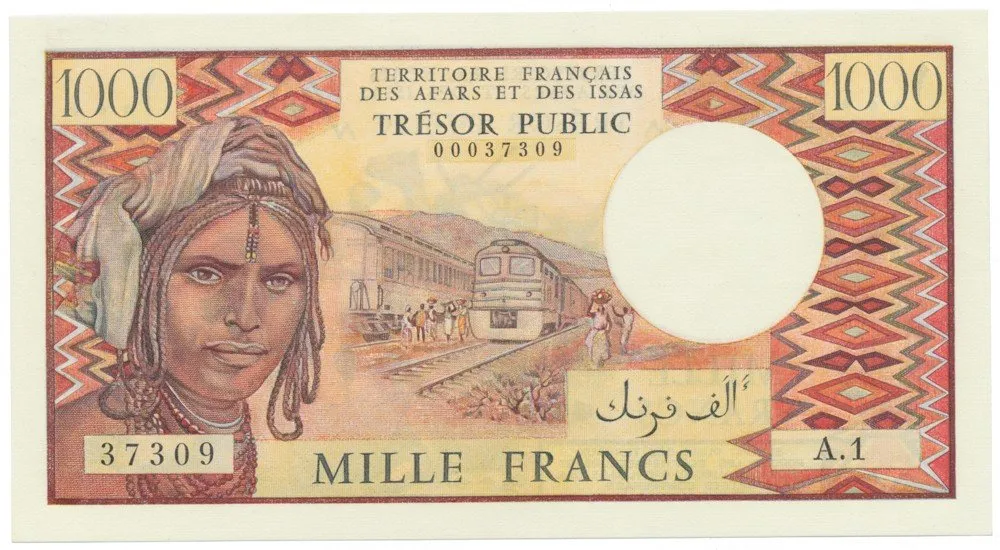 Francouzské území Afarů a Isů - French Afars & Issas — 1