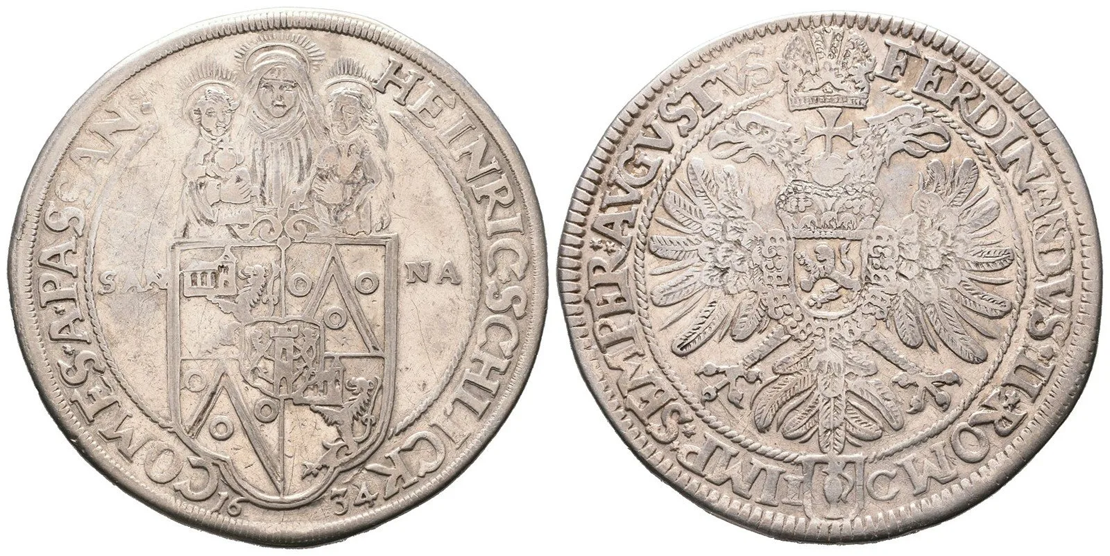 Šlik Jindřich, 1612 - 1650 — 1