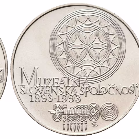 100 Kčs 1993 - Slovenská muzeální společnost