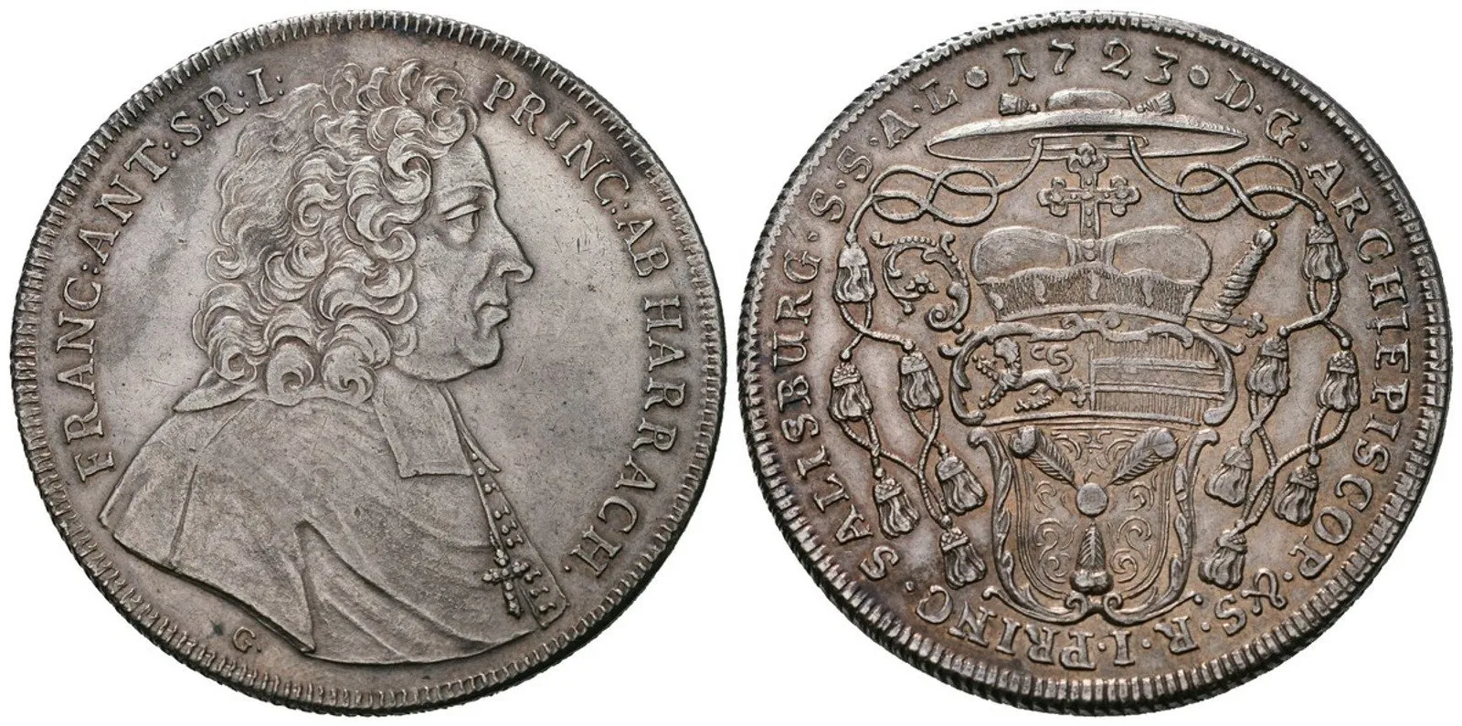 Salzburg - arcibiskupství, Franz Anton Harrach, 1709 - 1727 — 1