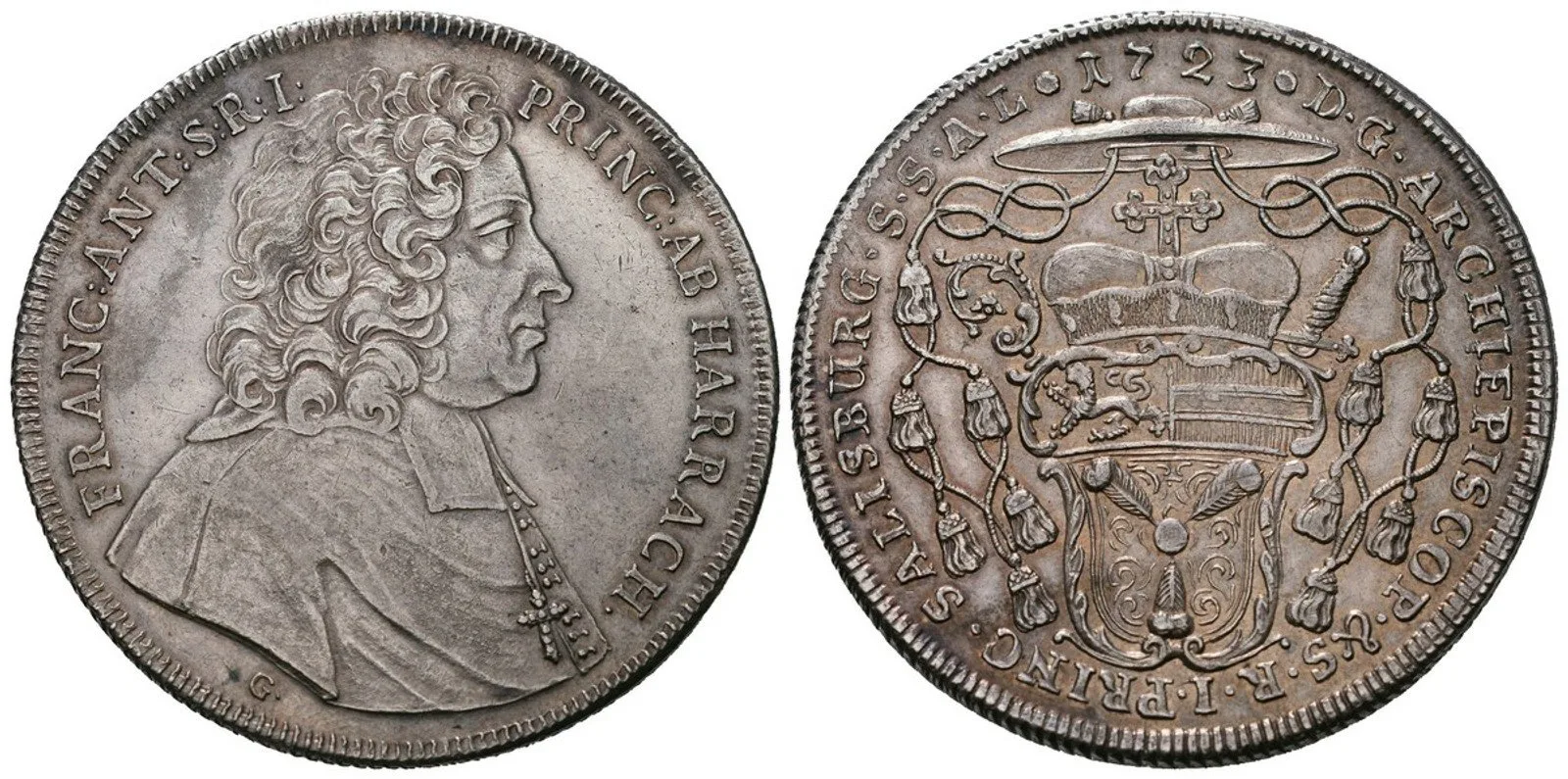 Salzburg - arcibiskupství, Franz Anton Harrach, 1709 - 1727 — 1