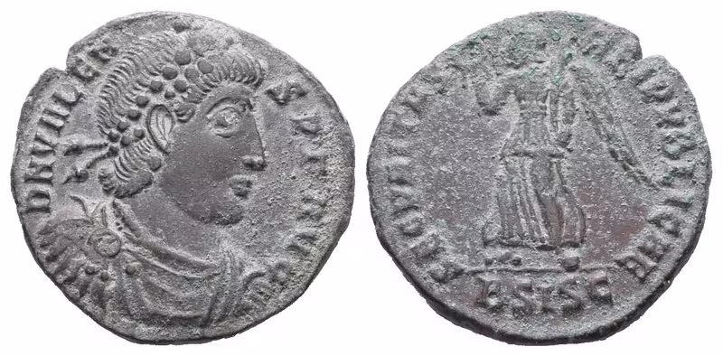 Valens, nummus, Siscia, RIC IX 7