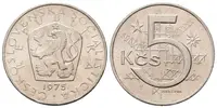 5 Koruna 1975, varianta A
