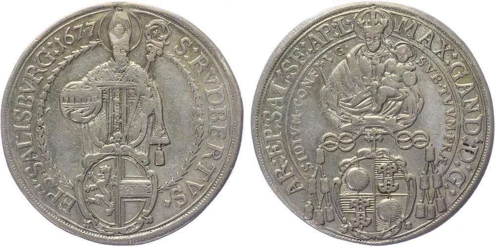 Salzburg - arcibiskupství, Max Gandolph, 1668 - 1687 — 1