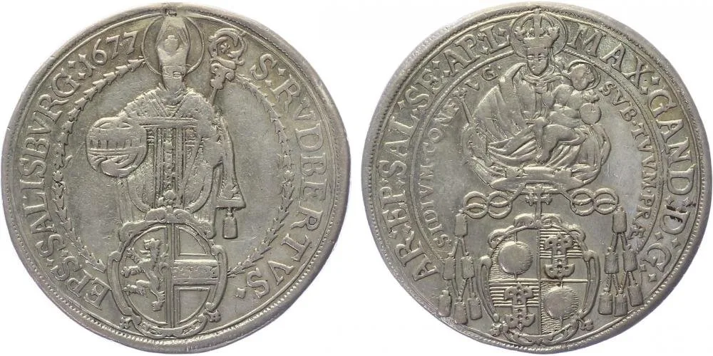 Salzburg - arcibiskupství, Max Gandolph, 1668 - 1687 — 1