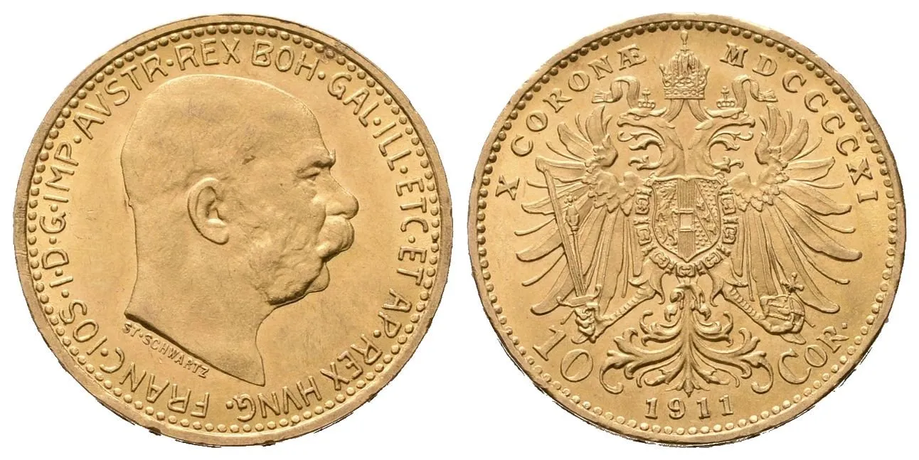 10 Koruna 1911
