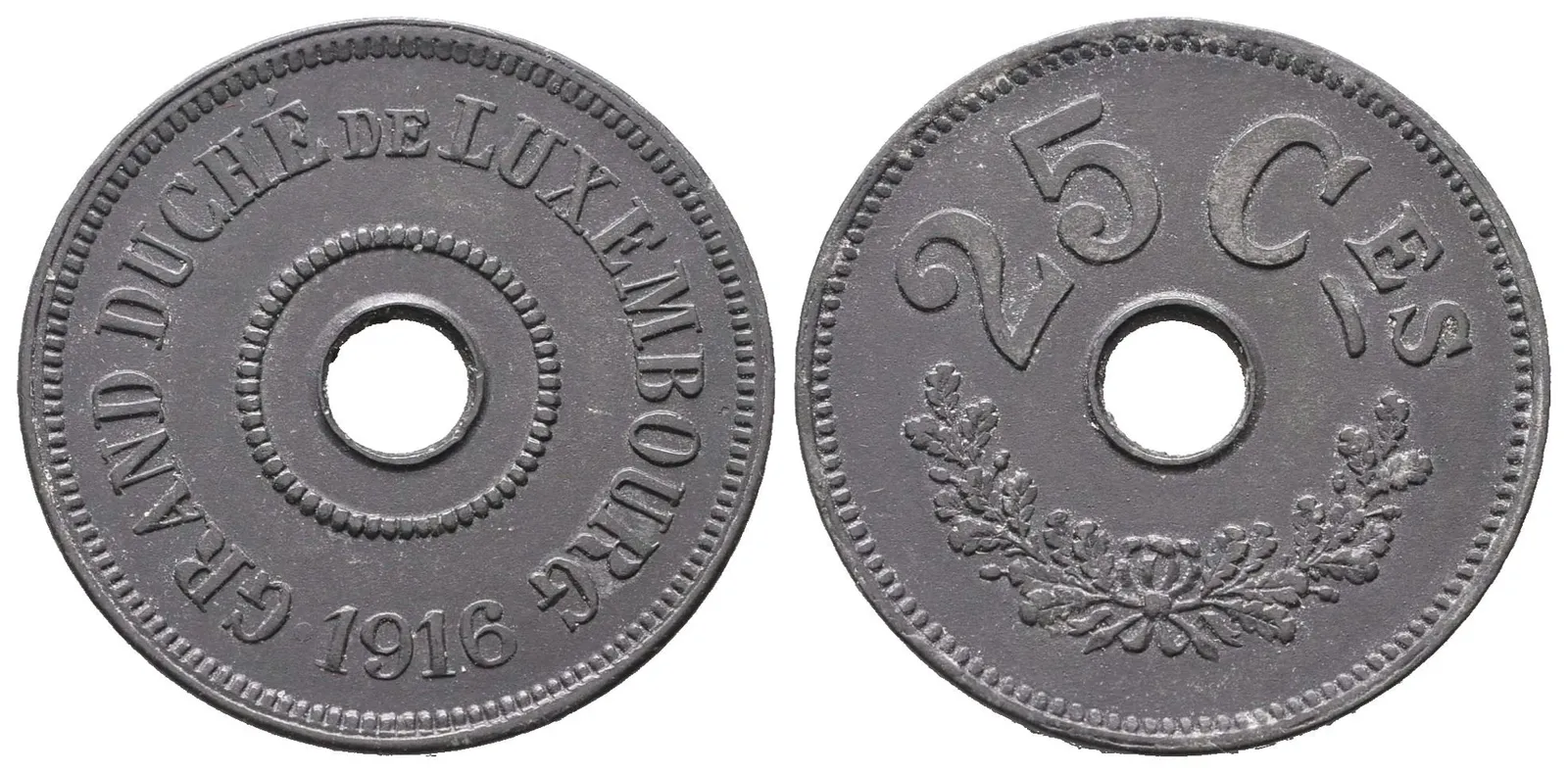Lucembursko, 25 Centimes 1916