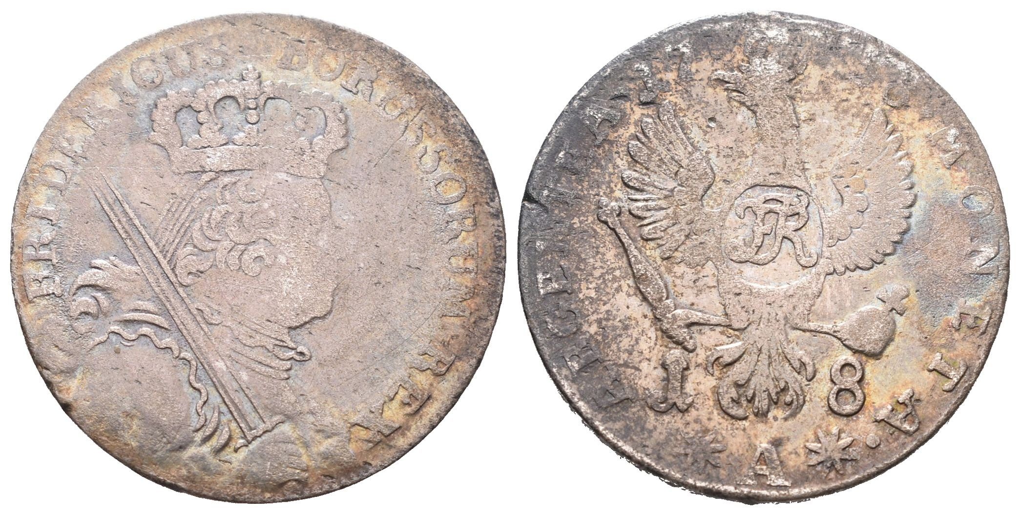 Prusko, 18 Groš 1758 A