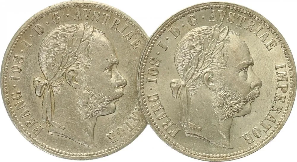 Rakouská a spolková měna, 1857 - 1892 — 1