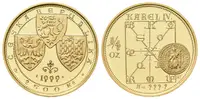 2500 Kč 1999 - Karel IV. - Právní dokumenty Koruny České