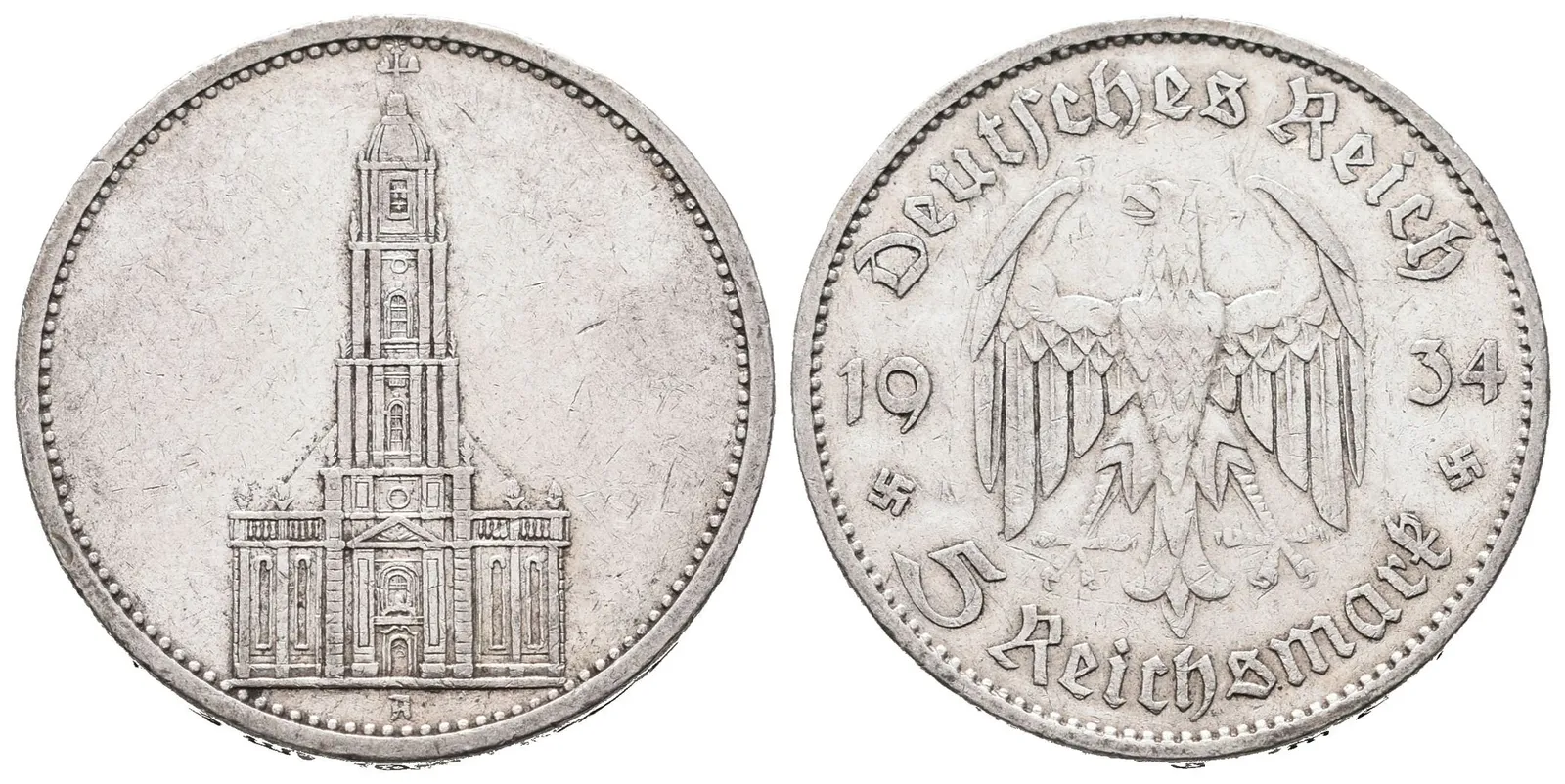 III. říše, 5 Marka 1934 A
