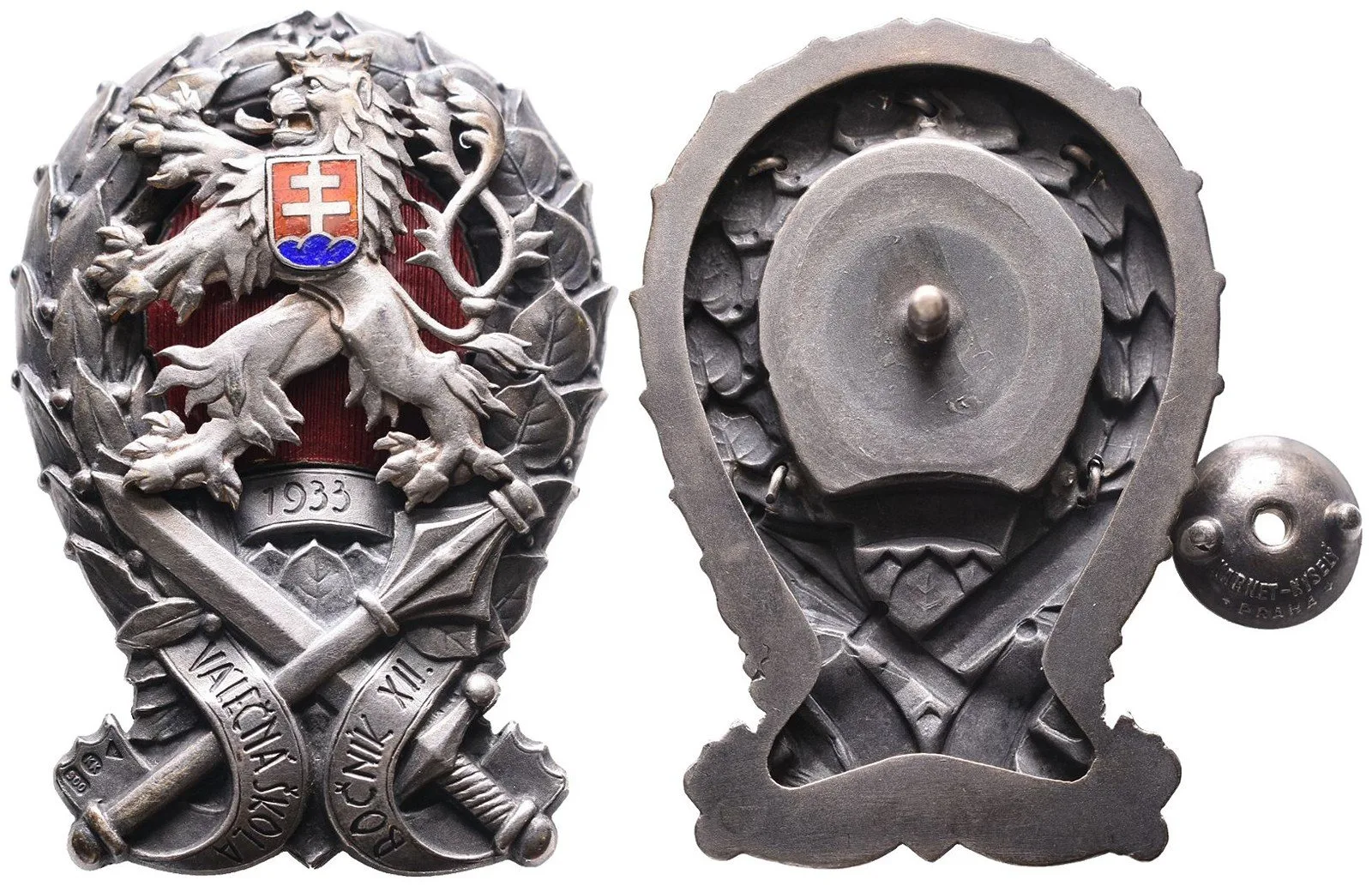 Československo - odznaky vojenských škol — 1