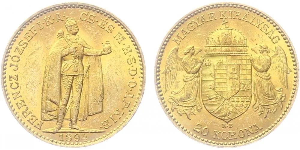 20 Koruna 1894 KB