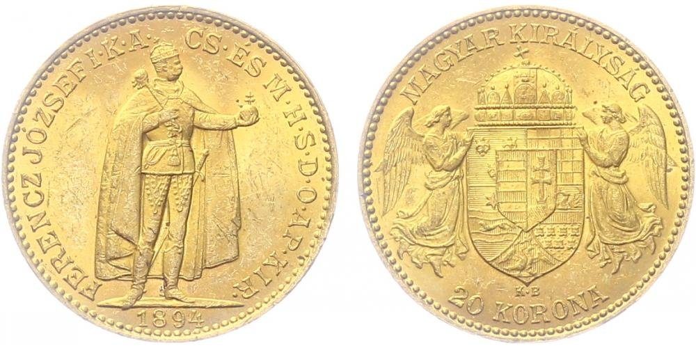 20 Koruna 1894 KB