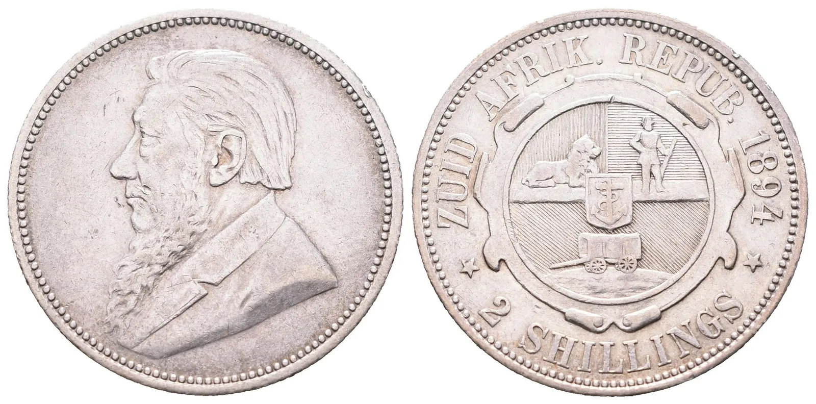JAR, 2 Shilling 1894