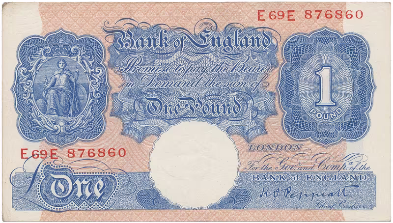 Velká Británie, 1 Pound (1940~1948), P.367a