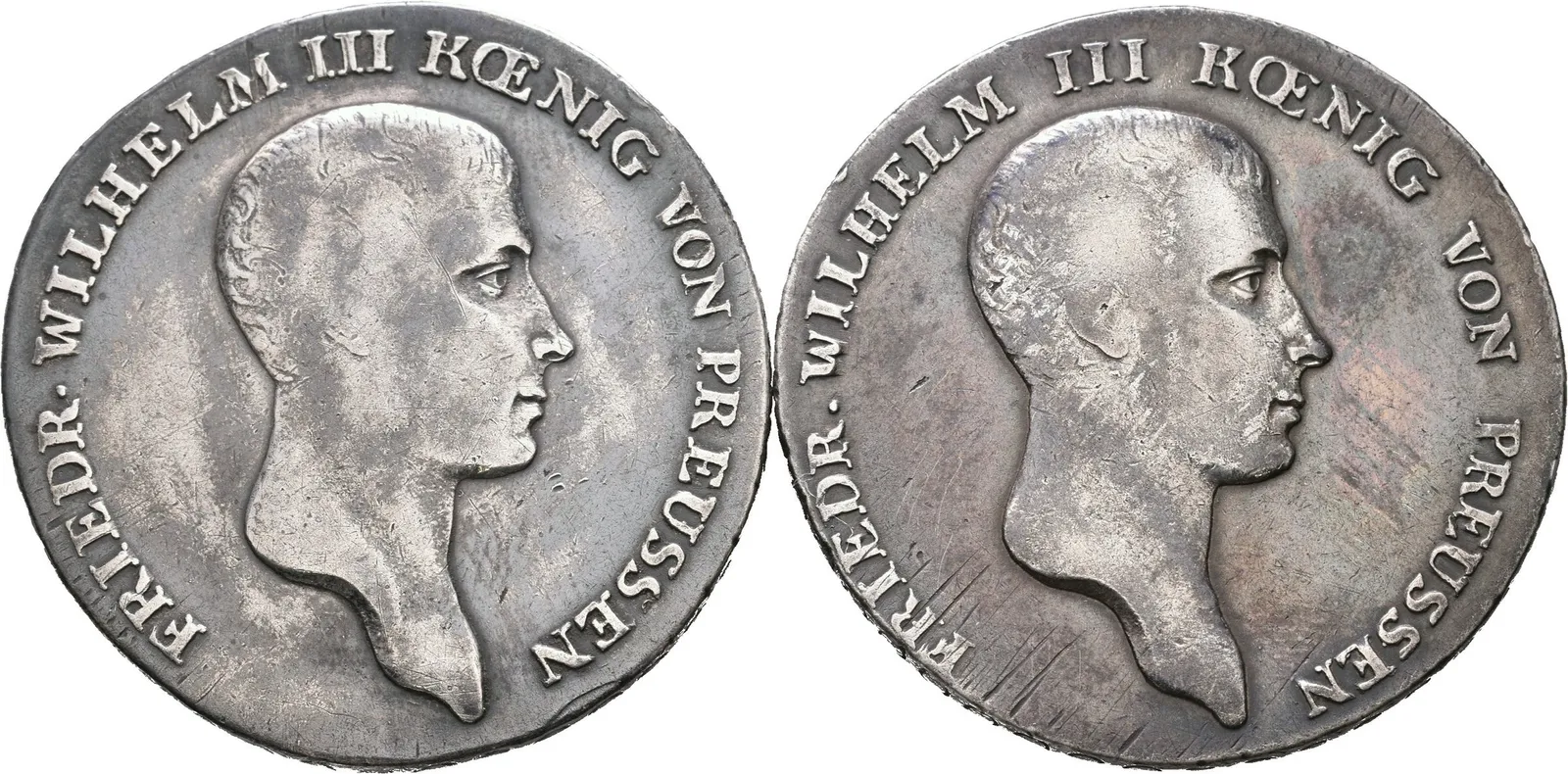 Tolar 1814 A, Dav.756, KM.387, čištěno, patinováno, just._2 ks — 1