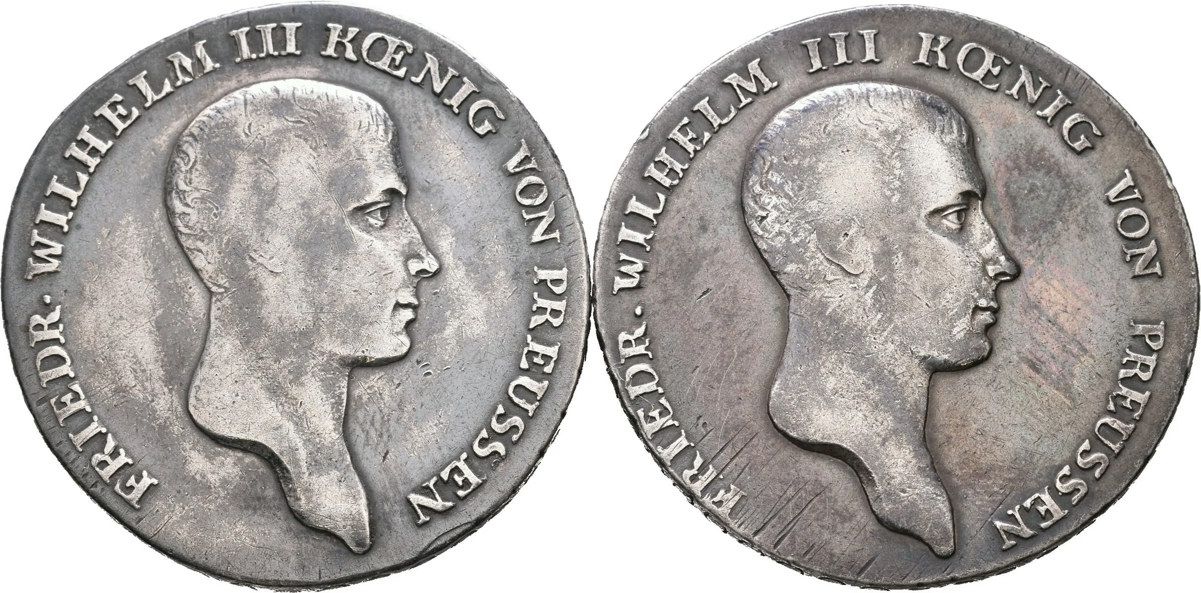 Tolar 1814 A, Dav.756, KM.387, čištěno, patinováno, just._2 ks — 1