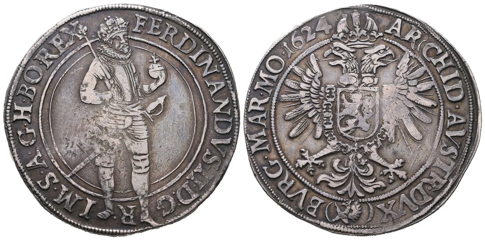 Ferdinand II., 1619 - 1637 (Mince dobrého zrna) — 1
