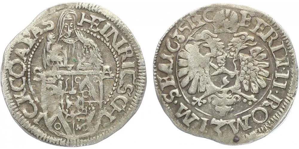 Šlik Jindřich, 1612 - 1650 — 1