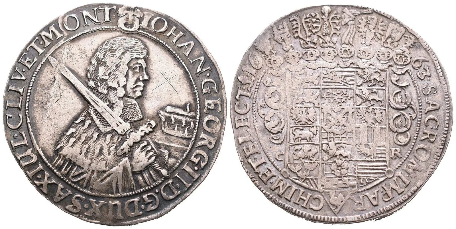 Sasko, Johann Georg II., 1656 - 1680 — 1