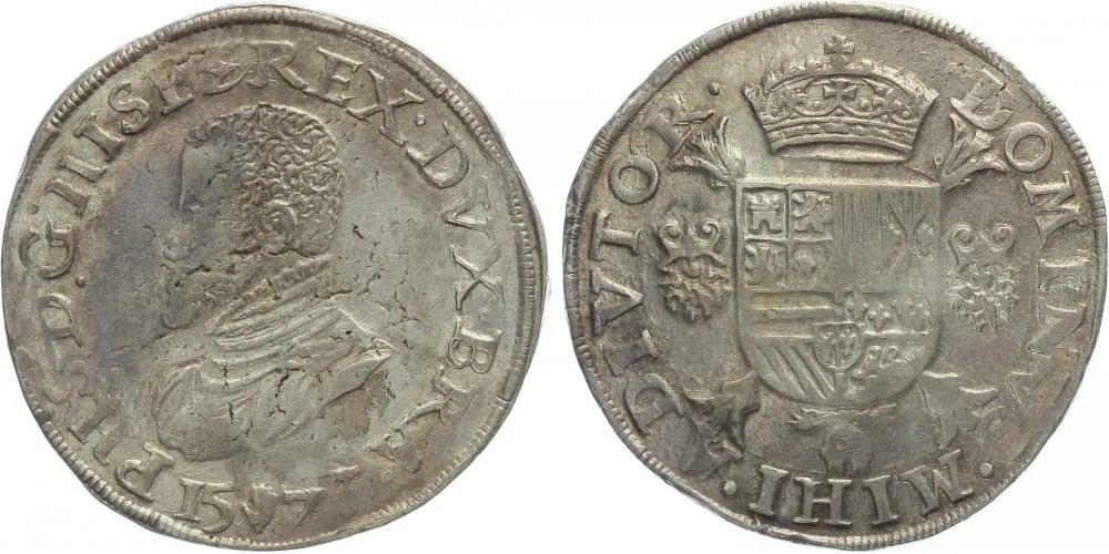 Nizozemí - Brabant, Philip II., 1555 - 1598 — 1