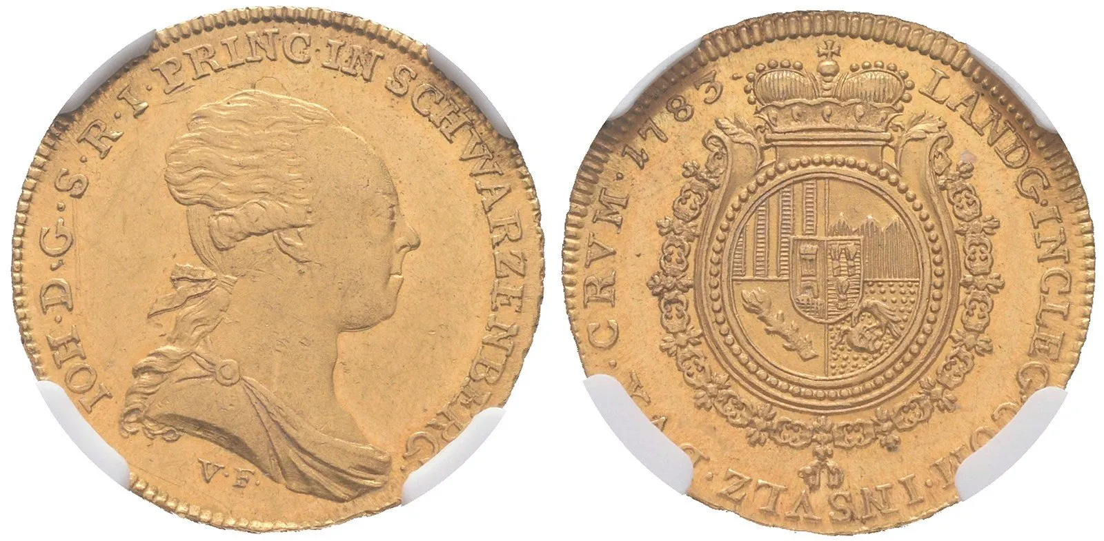 Schwarzenberg, Johann Nepomuk, 1782 - 1789 — 1