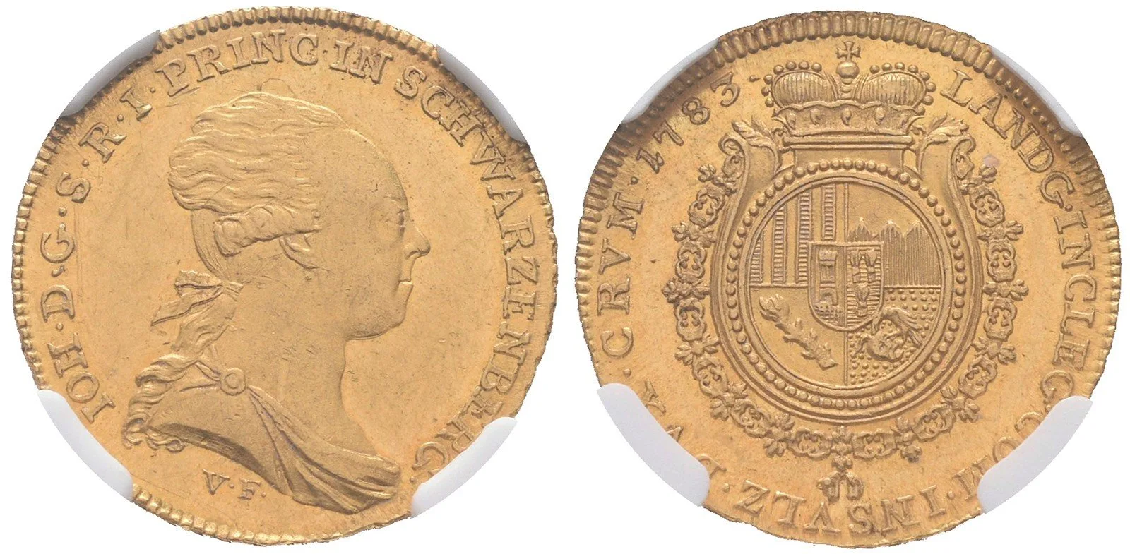Schwarzenberg, Johann Nepomuk, 1782 - 1789 — 1