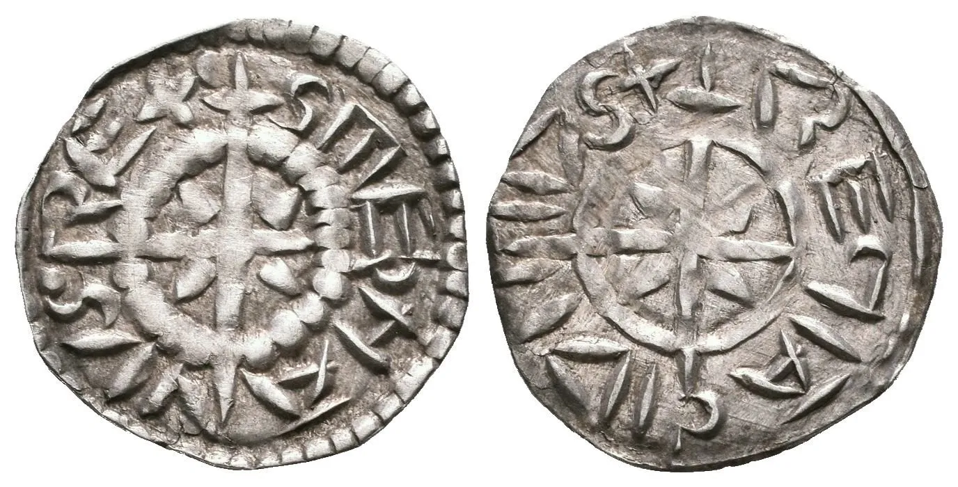 Denár, Husz.1, velmi pěkná zachovalost, patina, — 1