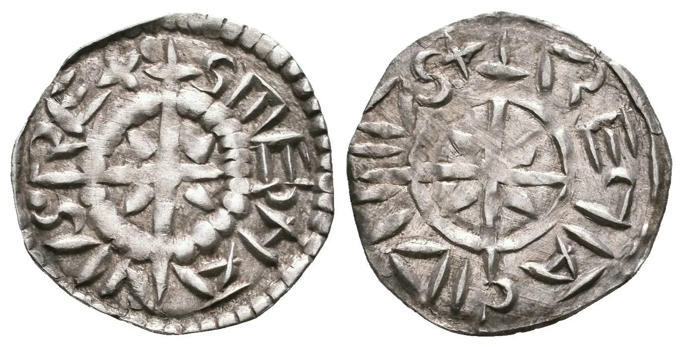 Denár, Husz.1, velmi pěkná zachovalost, patina, — 1