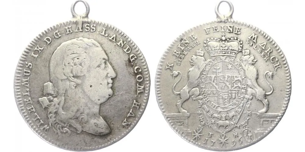 Hessen - Kassel, Wilhelm IX., 1785 - 1803 — 1