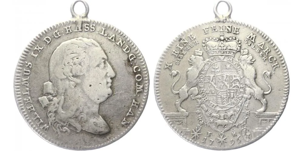 Hessen - Kassel, Wilhelm IX., 1785 - 1803 — 1