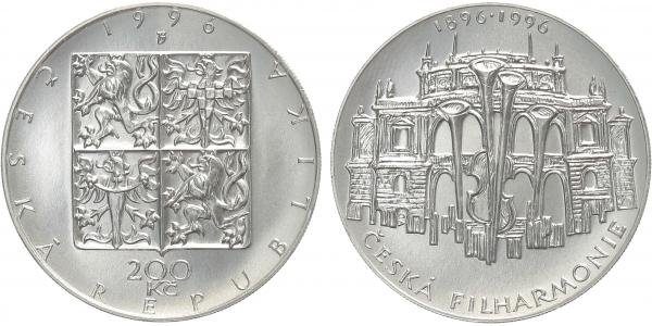 200 Kč 1996 - Česká filharmonie