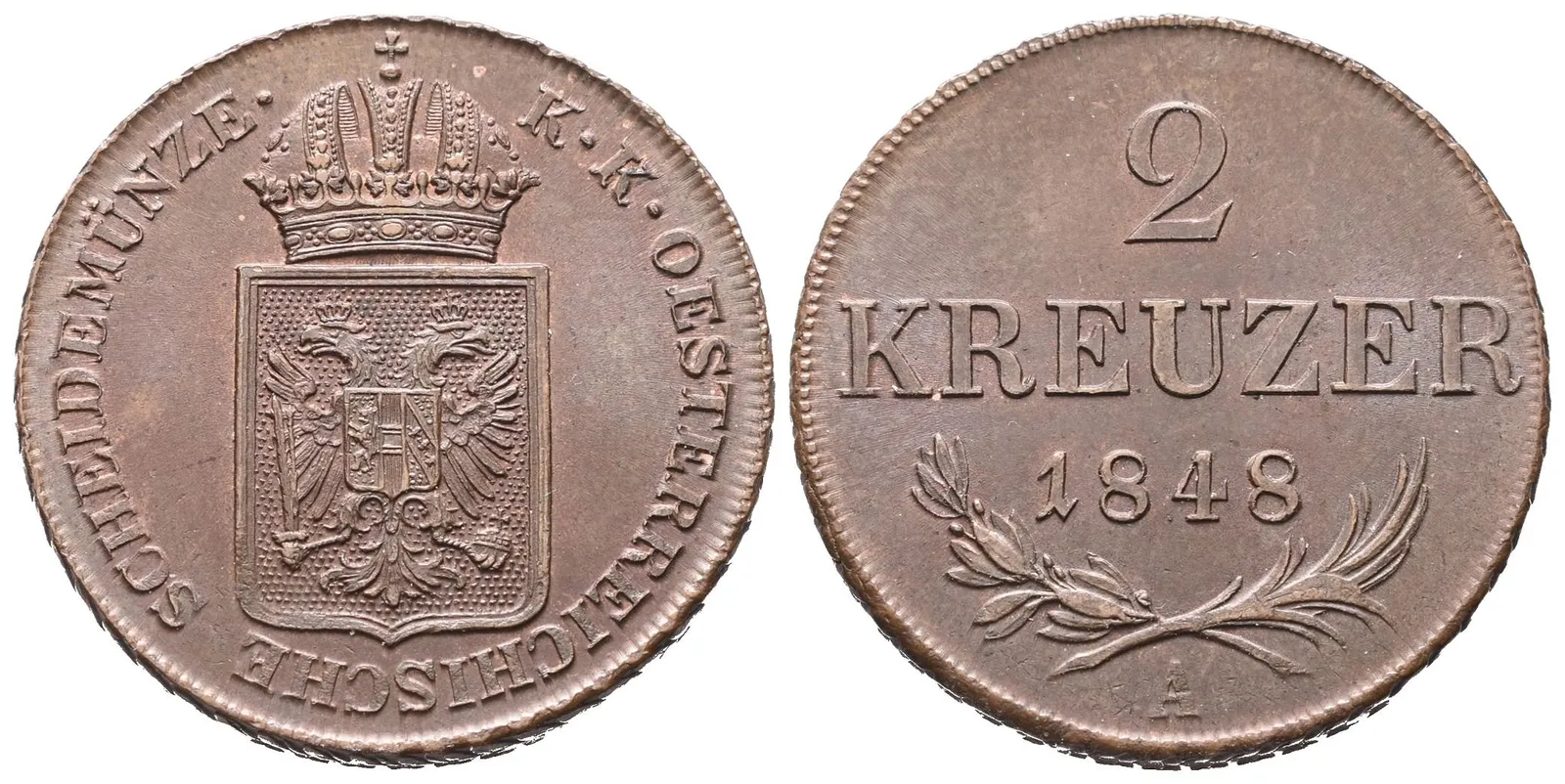 Revoluce, 2 Krejcar 1848