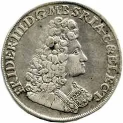 Brandenburg - Preussen, Friedrich III., 1688 - 1701 — 1