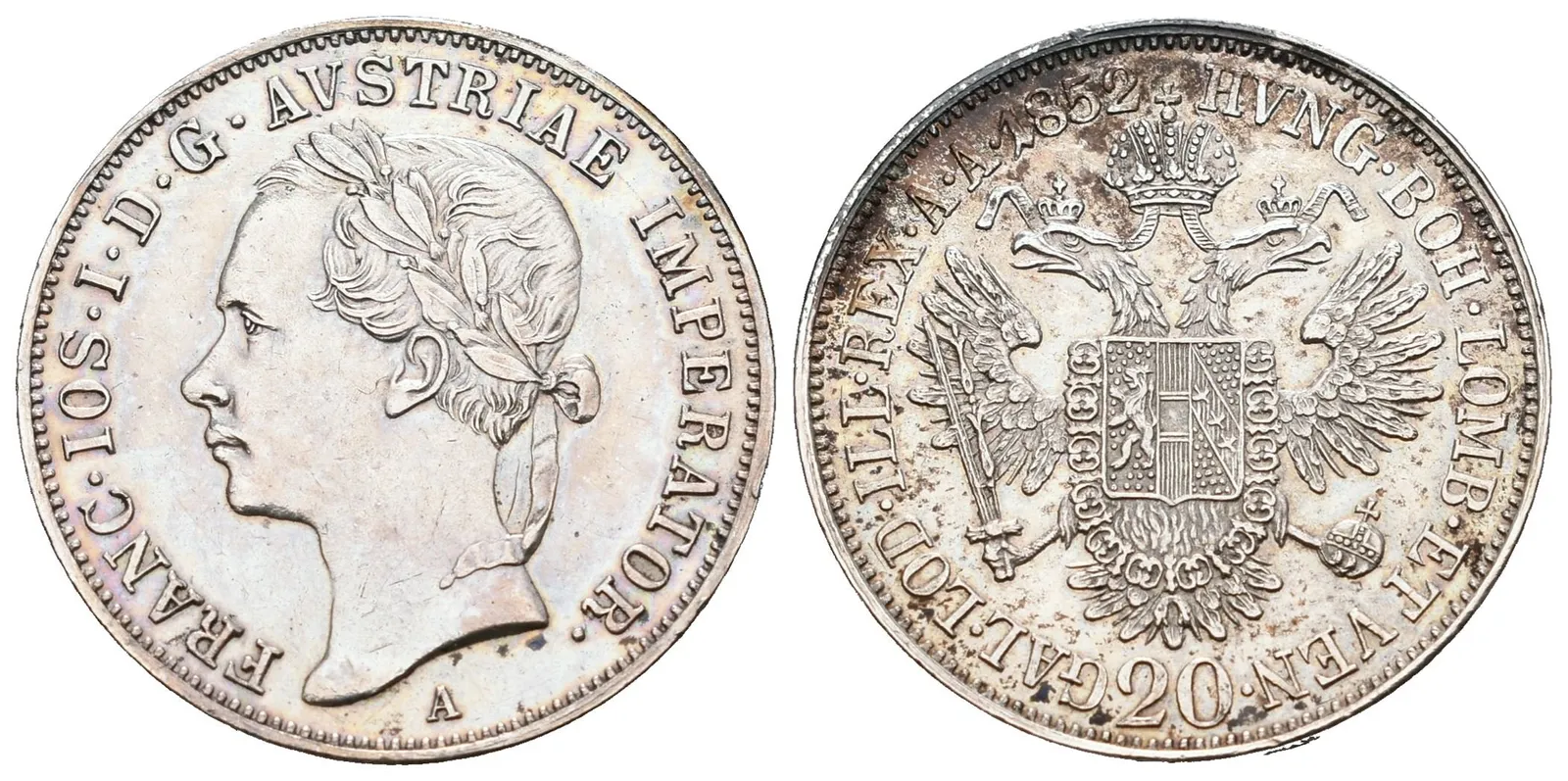 20 Krejcar 1852 A