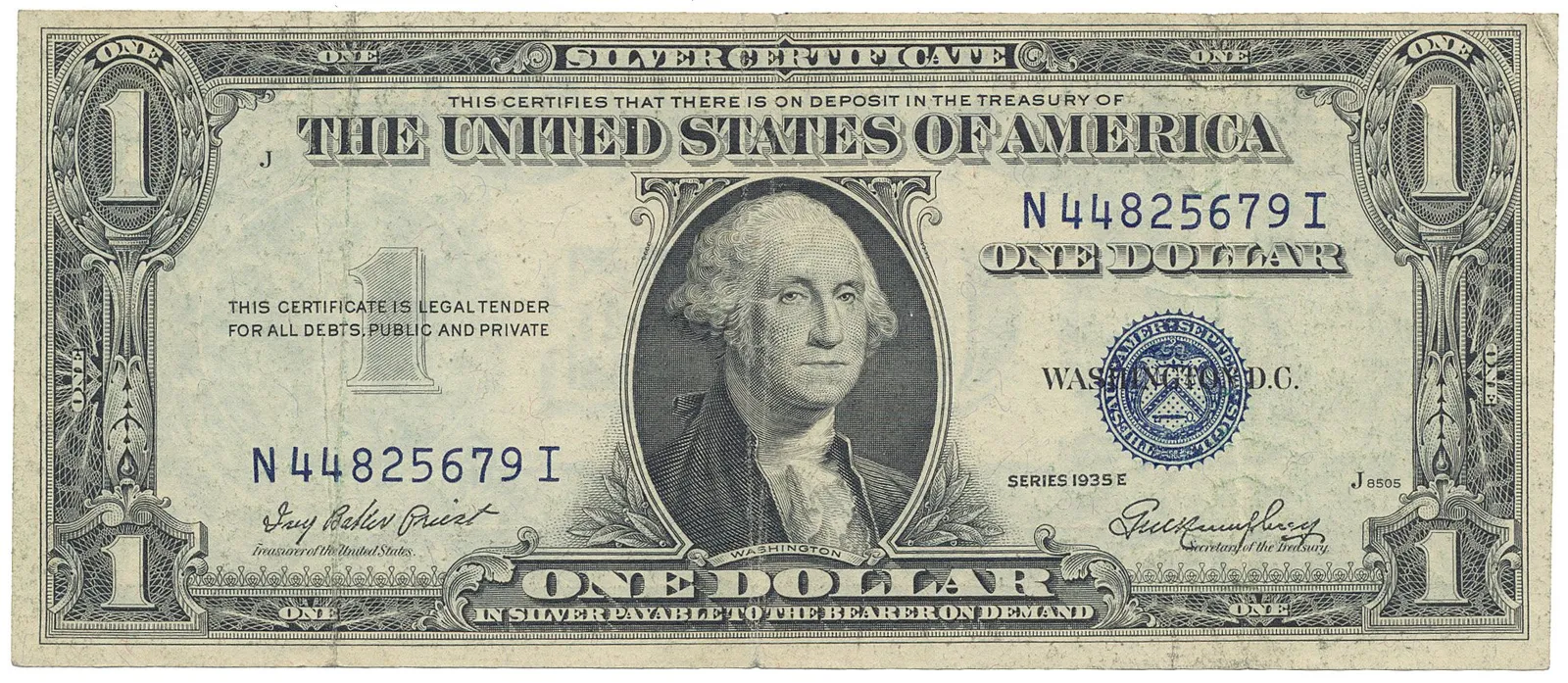 USA, 1 Dollar 1935E, Pick.416e
