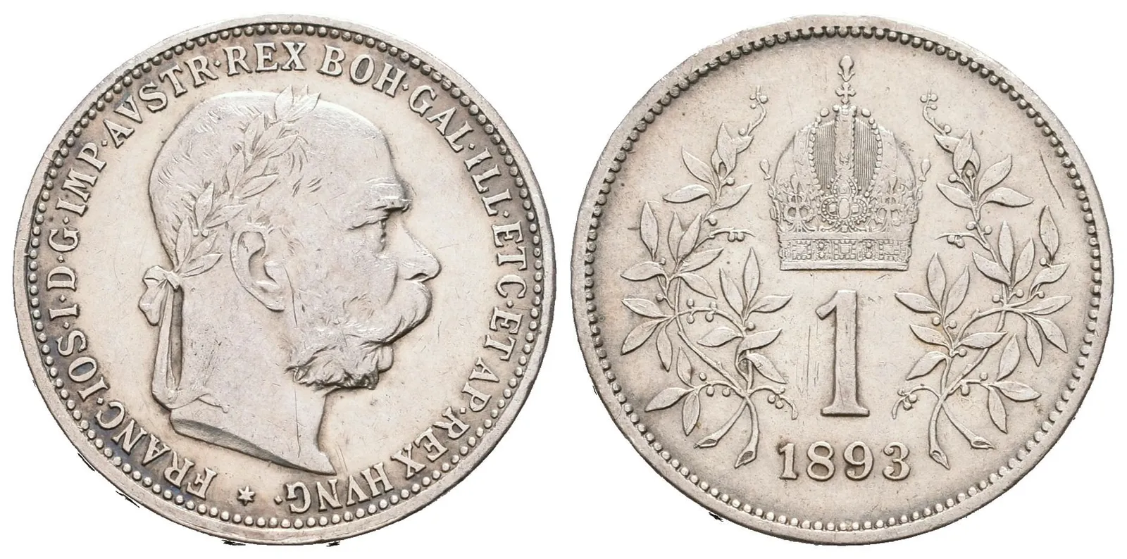1 Koruna 1893