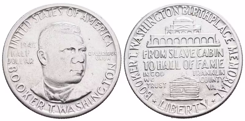 USA, 1/2 Dollar 1951 - Booker T. Washington