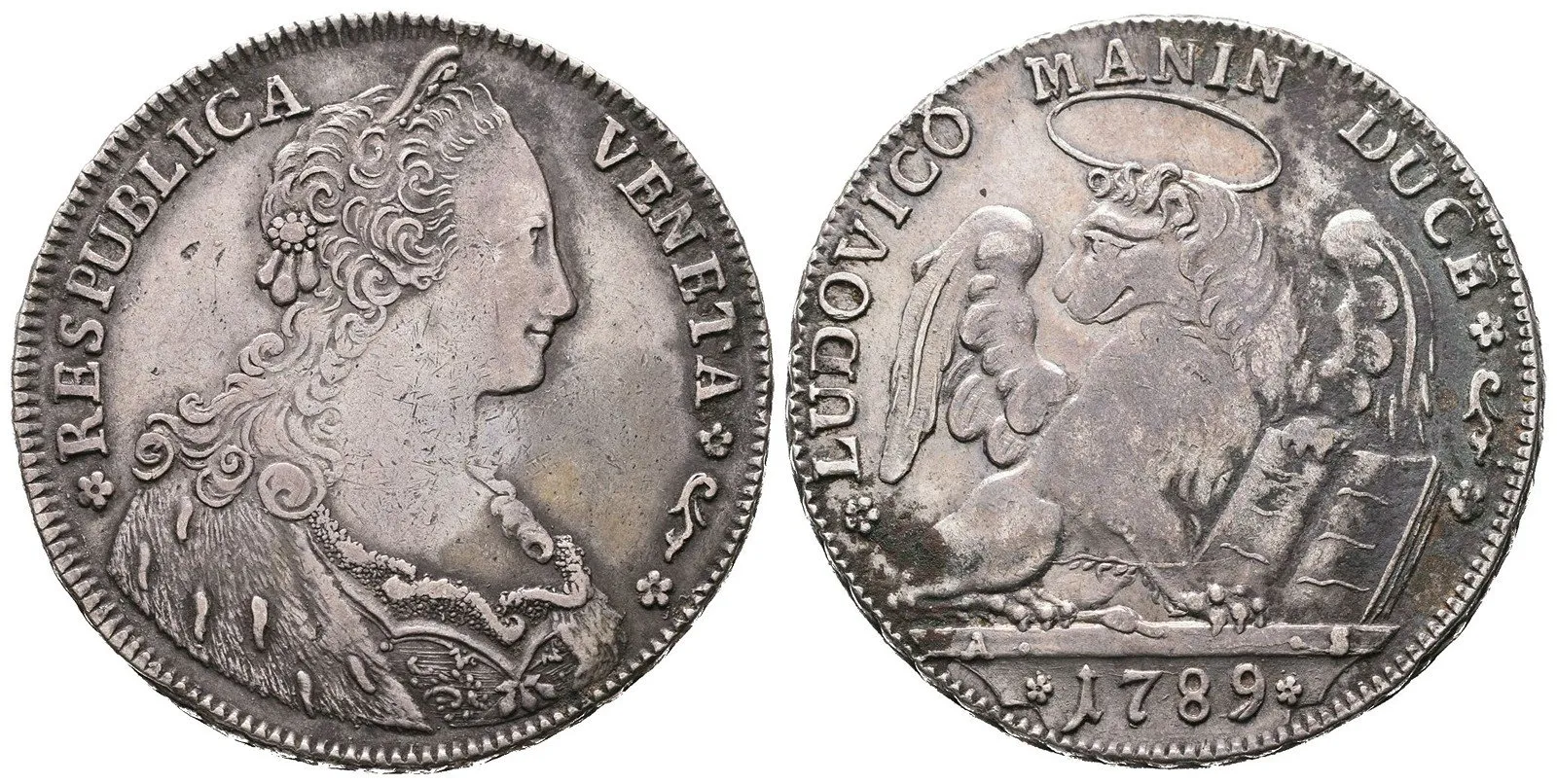 Itálie - Benátky, Lodovico Manin, 1789 - 1797 — 1