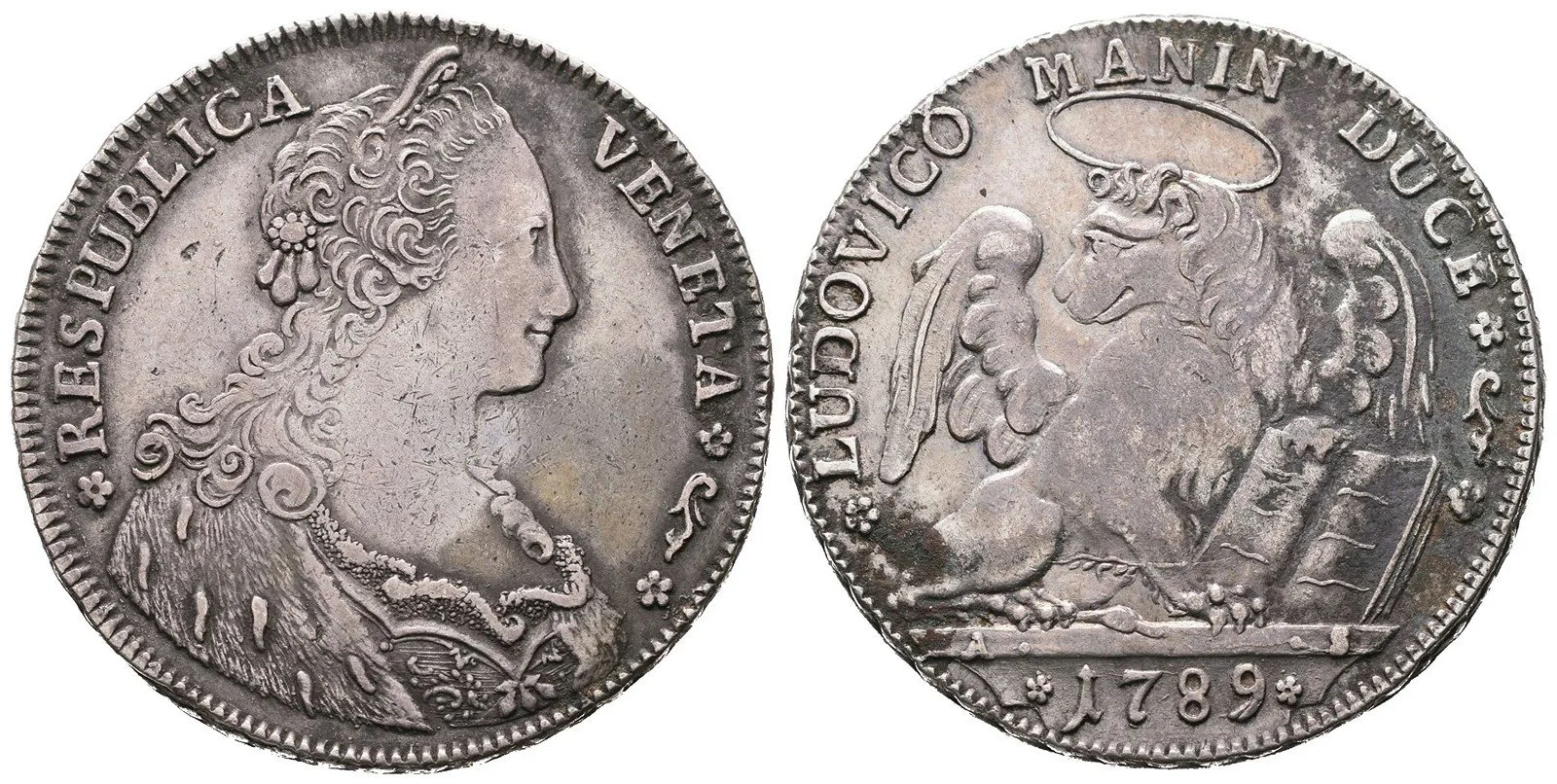 Itálie - Benátky, Lodovico Manin, 1789 - 1797 — 1