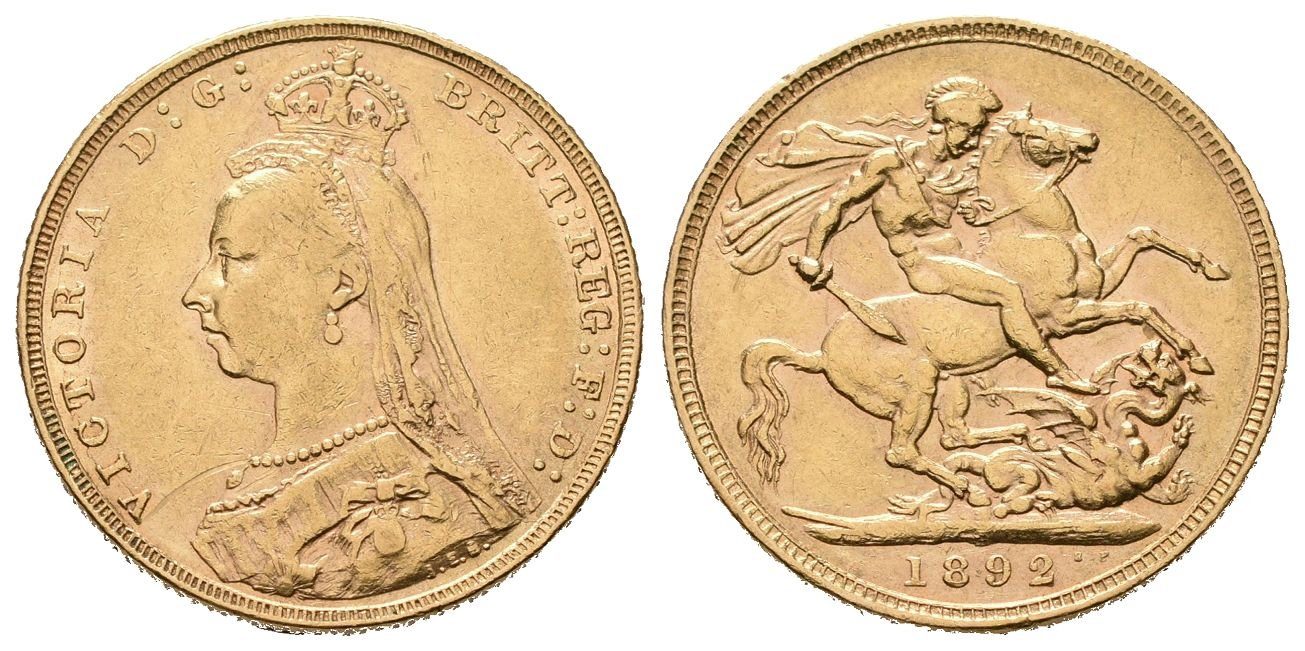 Velká Británie, Sovereign 1892